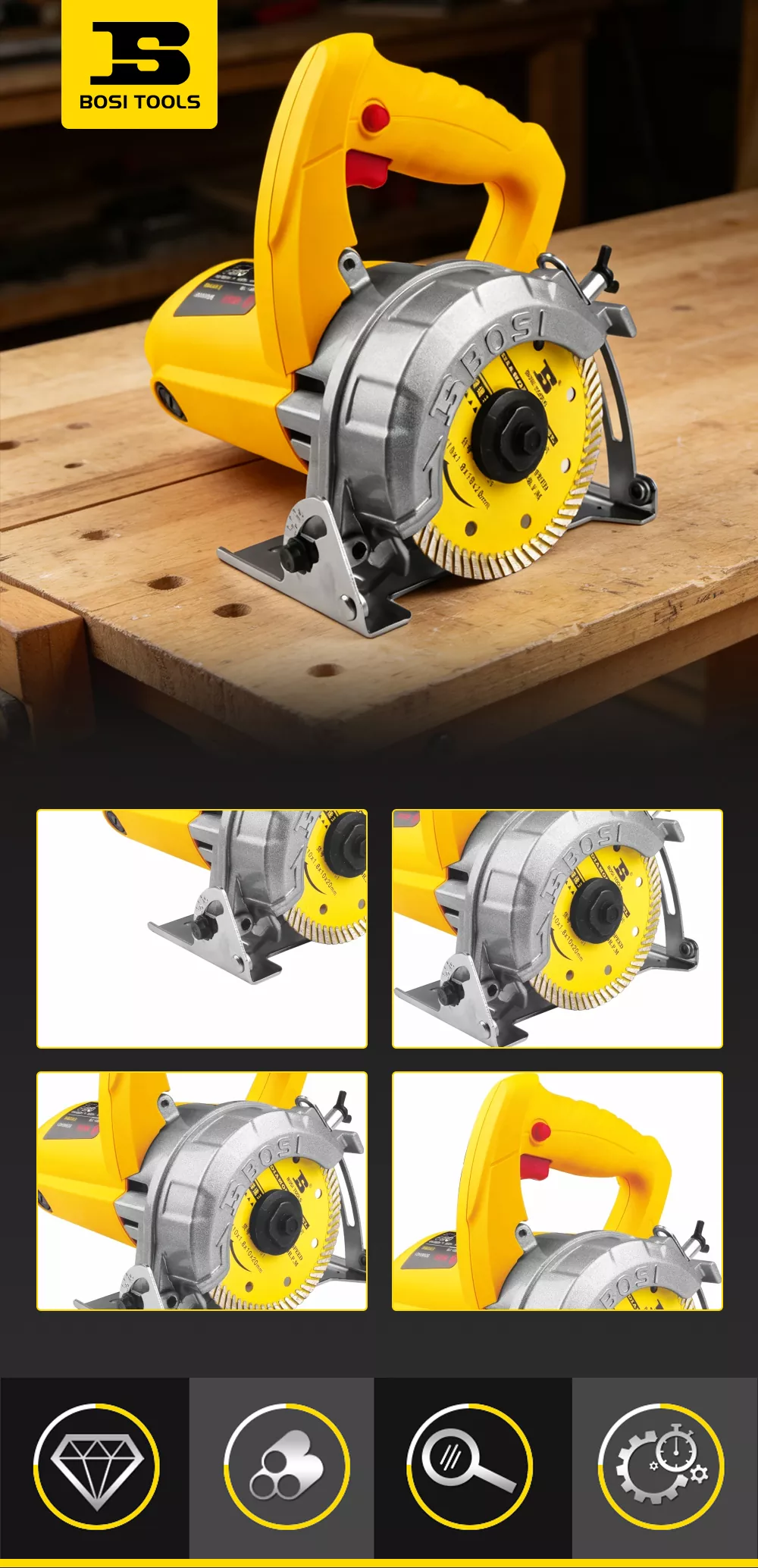 1400W Stone Cutting Machine